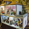 Dollhouse with dolls from different countries